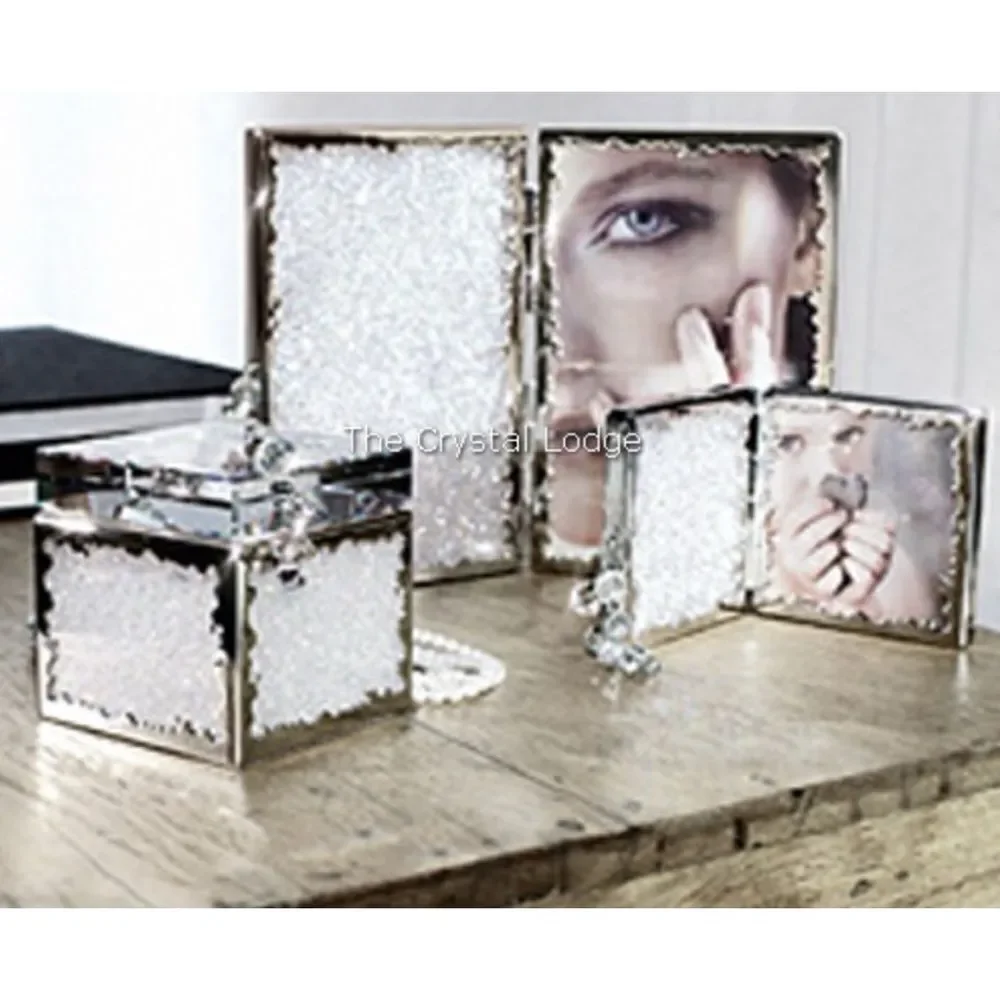 RARE ~SWAROVSKI CRYSTALLINE PICTURE FRAME  4 X 6 PREOWNED - NO BOX